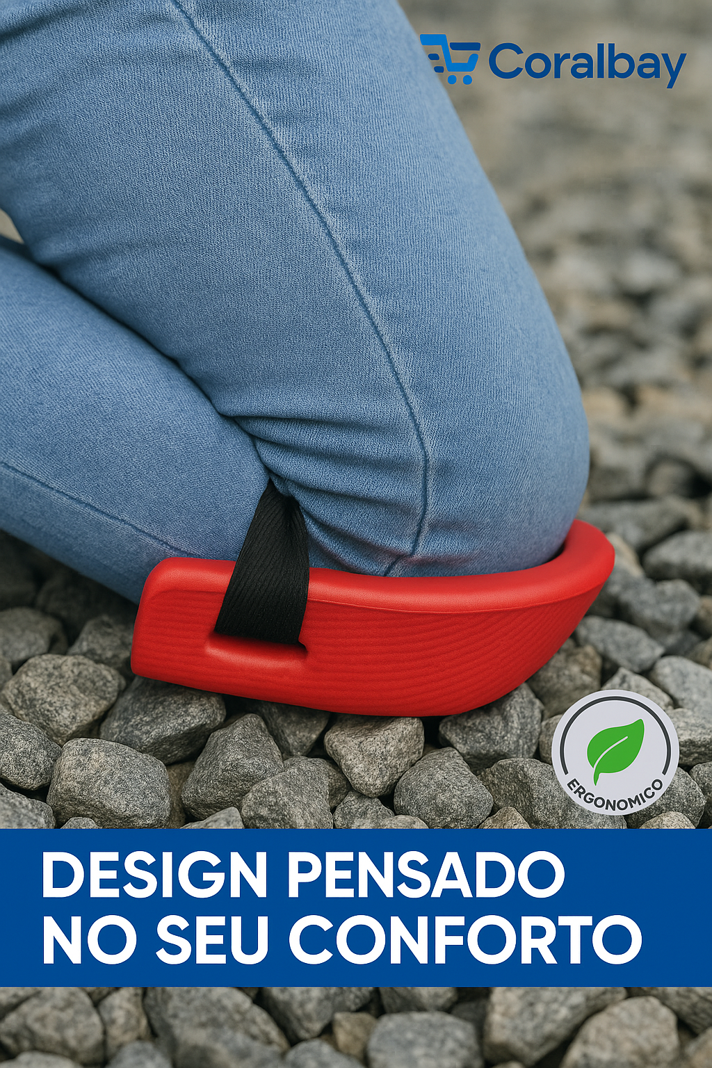 proteção para joelho, ferramentas de trabalho 2 peças